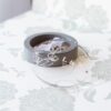 Handcrafted-gray-gypsum-ring-box-featuring-oak-insert-magnetic-glass-cover-and-ribbon-holder-600x600 Engagement Ring Box gypsum with acrylic lid and magnet