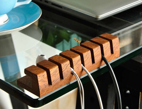 Wooden-Cable-Organizer-Cord-Management-System-Holder-for-Power-Cords-and-Charging-Cables-2018-12-9-christmas-gifts-cool-stuffs-feelgift-10 3pcs Wooden Cable Organizer Cord Management System Holder for Power Cords and Charging Cables