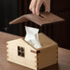 classic-design-mini-tiny-house-wooden-tissue-box-4 Classic Design Mini Tiny House Wooden Tissue Box